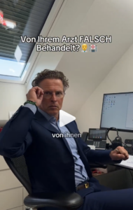 In Innsbruck vom Arzt ohne Betäubung behandelt! Rechtsanwalt Gamsjäger rettet