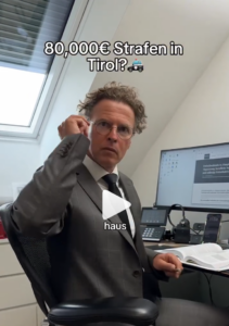 Dein Freizeitwohnsitz könnte dich 80,000€ kosten😳 Rechtsanwalt Gamsjäger erklärt!